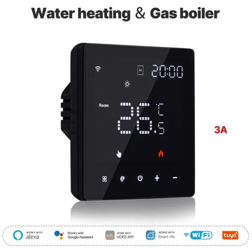 Smart Home Pametni termostat za vodeno i gasno grejanje, WiFi, 3A Slike
