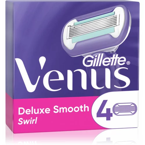 Gillette Venus Swirl Extra Smooth nadomestne britvice 4 kos