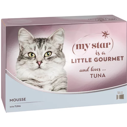 My Star Mousse Gourmet konzerva 12 x 85 g - Tunjevina