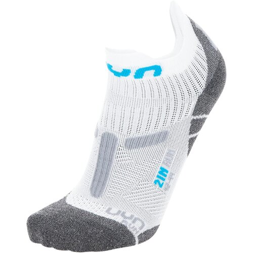 UYN Pánské ponožky RUN 2IN SOCKS White/Grey Cene