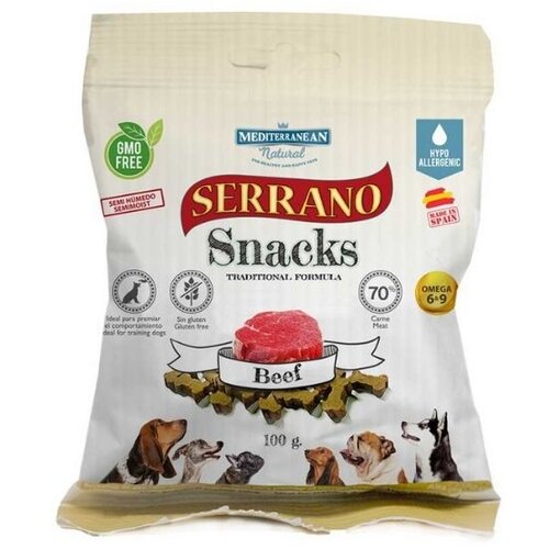 Mediterranean Natural poslastica Serrano Gluten-free govedina 100 g Cijene