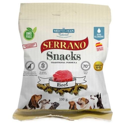 Mediterranean Natural Mediterranean Natural Pribolj&scaron;ek Serrano Gluten-free govedina 100 g Cene