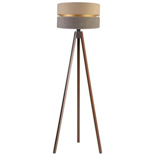  duolla - podna lampa duo 1xE27/60W/230V &oslash; 44 cm bež/siva/venge Cene