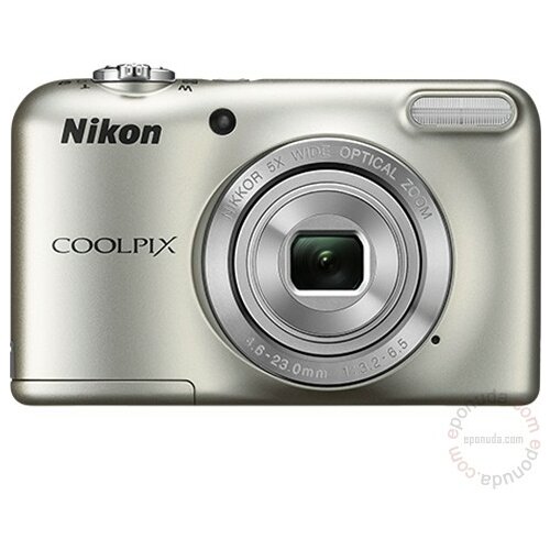 Nikon L29 - Silver digitalni fotoaparat Slike