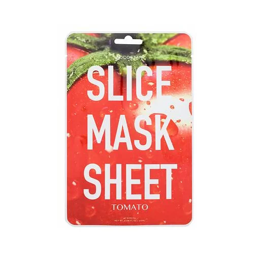 Kocostar Slice Mask Tomato maska za obnovitev in pomlajevanje obraza 20 ml za ženske