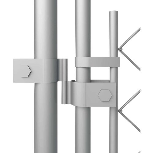 VidaXL Zunanji pasji boks s streho 8x4x2,3 m Slike