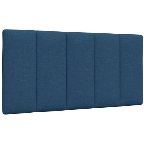  Krevet s madracem plavi 100 x 200 cm od tkanine Slike