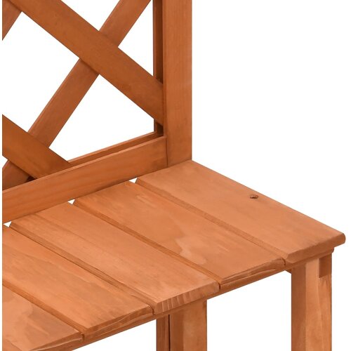  Stalak za biljke s re&amp;scaron;etkom 70 x 42 x 115 cm masivna jelovina Slike