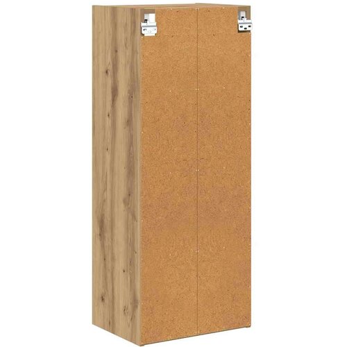 VidaXL viseći ormarić zidne riga umjetnički hrast 40 x 29,5 x 100 cm Slike