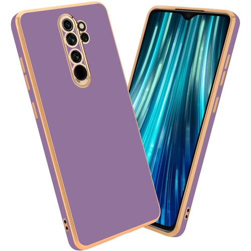  Ohišje, združljiv s Xiaomi v sijajnem vijoličnem - zlatu - zaščitni pokrov iz fleksibilnega silikona TPU in z zaščito pred kamero, (20603314) Cene