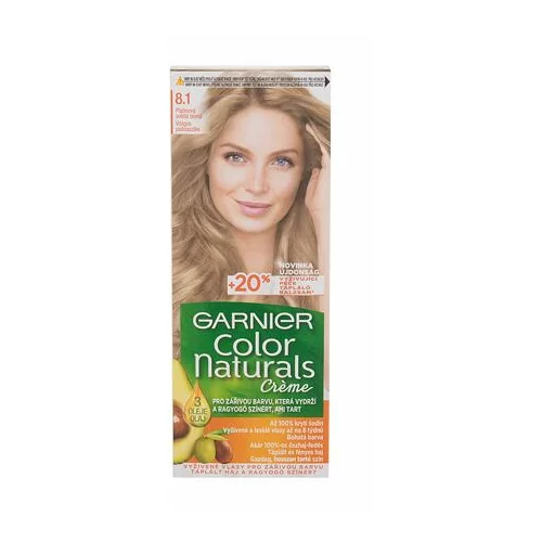 Garnier color Naturals Créme trajna sijoča barva za lase 40 ml odtenek 8,1 Natural Light Ash Blond