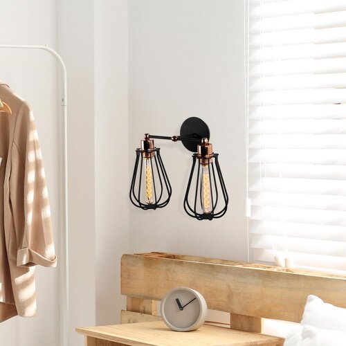 Opviq Fetiye - N-1121 BlackBronze Wall Lamp Cene