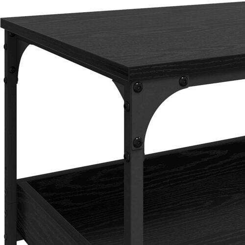  Kuhinjski kolica Crni hrast 60 x 41 x 80.5 cm Konstruirano drvo Slike