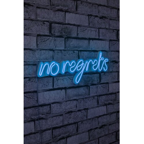 Wallity Dekorativna plastična LED rasveta No Regrets Blue Slike