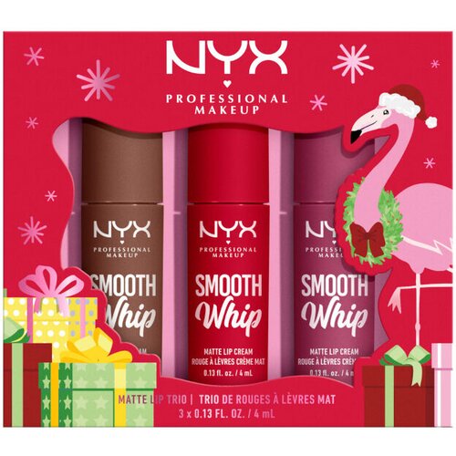 NYX Professional Makeup Smooth whip set ruževa za usne Slike