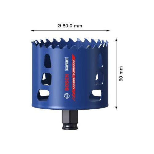 Bosch expert multi material pc plus testera za otvore 80 mm, 2608901898 Cene