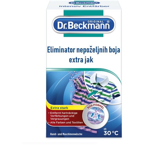 Dr. Beckmann eliminator nepoželjnih boja extra jak 200g Slike
