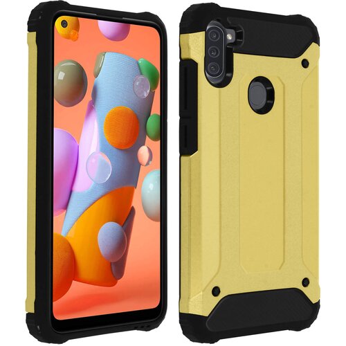 AVIZAR Ovitek Defender II za Samsung Galaxy A11 / M11, odporen na udarce - Odporen na padce 1,8 metra - Zlat, (20720113) Cene