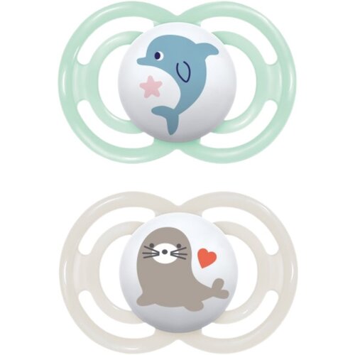 Mam Perfect 6+ months duda Mint/ Grey 2 kos Cene