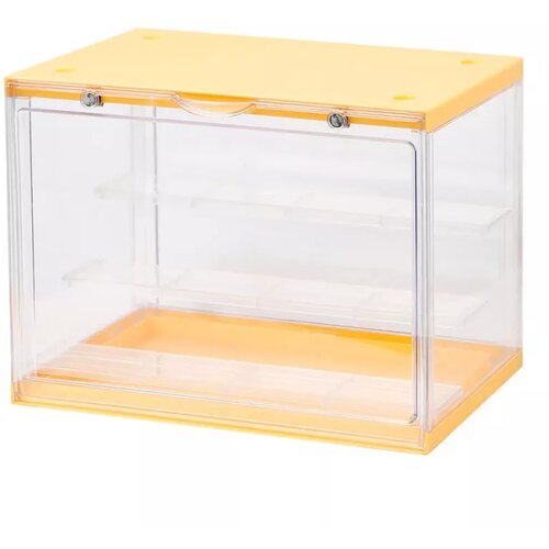  Three Layers Figure Display Box (Yellow) Slike