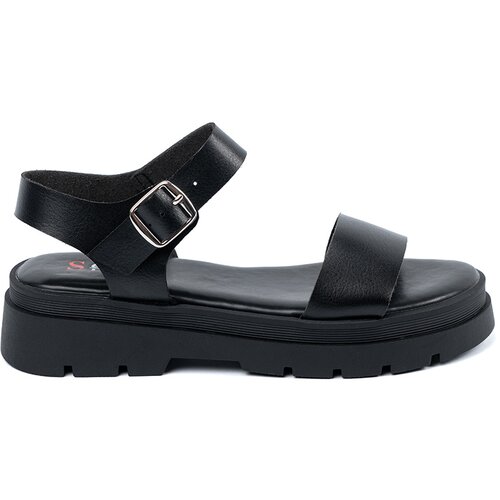 SEASTAR Women&amp;#039;s black platform sandals Slike
