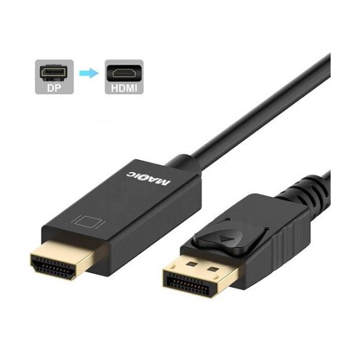 Displayport na HDMI kabl 1.8M DP2H-K1.8M/1080 ( 55-084 ) Slike