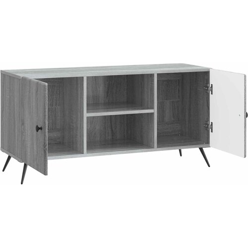  ormar 102 x 34,5 x 50 cm Siva sonoma Konstruirano drvo Slike