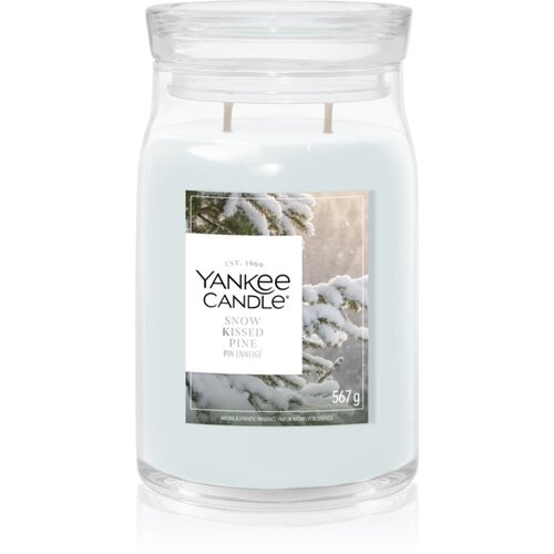 Yankee Candle Snow Kissed Pine di&amp;scaron;eča sveča 567 g Slike