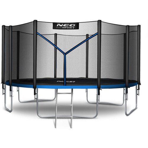  Vrtni trampolin Neo-Sport 15 ft / 465 cm s vanjskom za&amp;scaron;titnom mrežom i ljestvama Slike