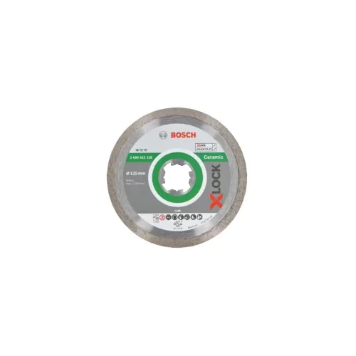 Bosch dijamantska rezna ploča za keramiku Standard for Ceramic X-LOCK 125 x 22.3 mm 2 608 615 138