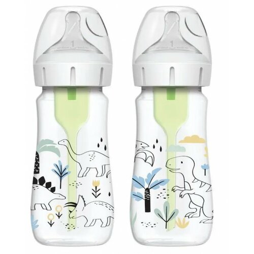 Dr. Brown's plastične flašice sa dizajnom dinosaurusa options+ 270ml 2/1 Cene