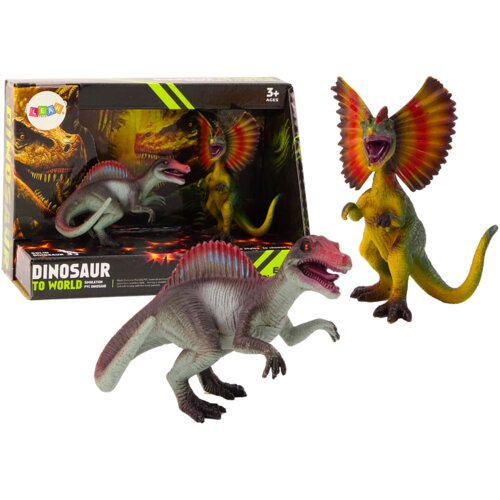  Figurice dinosaura Spinosaurus, Dilophosaurus - 2 kom Cene