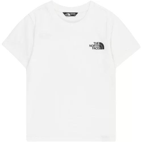 The North Face Funkcionalna majica 'SIMPLE DOME' črna / bela