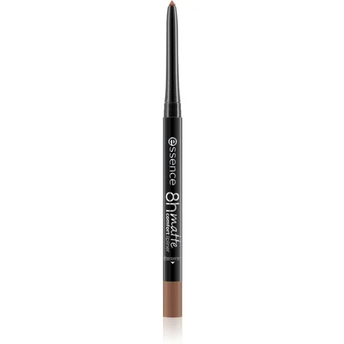 Essence 8h Matte Comfort mat svinčnik za ustnice s šilčkom odtenek 10 THE Perfect Shade 0,3 g