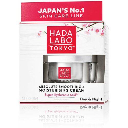Hada Labo Tokyo absolute smoothing & moisturising krema za lice 50 ml Slike