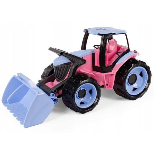 Lena Divovski traktor s prednjim utovarivačem u ružičastoj boji, 62 cm Cijene