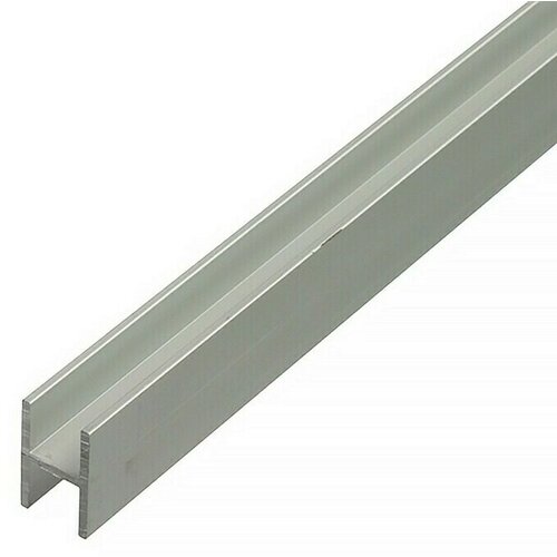STABILIT H-profil (Do x &Scaron; x V: 1.000 x 9,1 x 12 mm, Debelina: 1,3 mm, Aluminij, Eloksirani, Srebrna) Cene