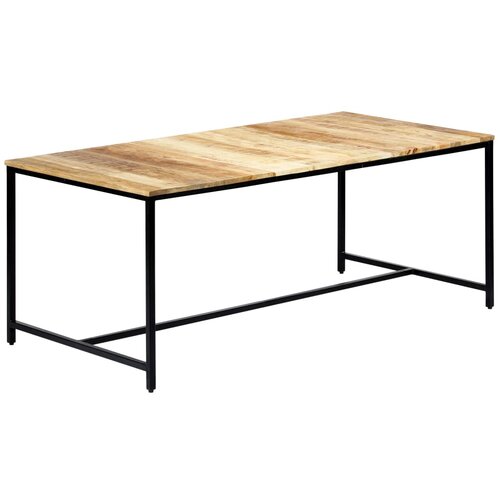 VidaXL Jedilna miza 180x90x75 cm trden mangov les Slike