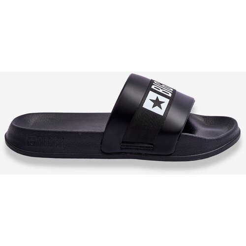 Big Star Men's classic slippers LL174457 black Slike
