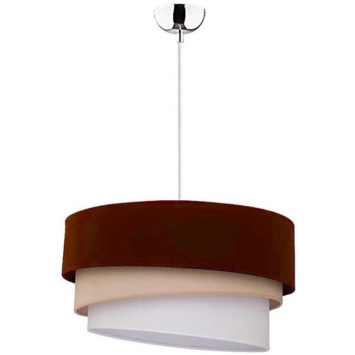  Duolla - Luster na sajli TRIO 1xE27/40W/230V pr. 45 cm braon/bež/bela Cene