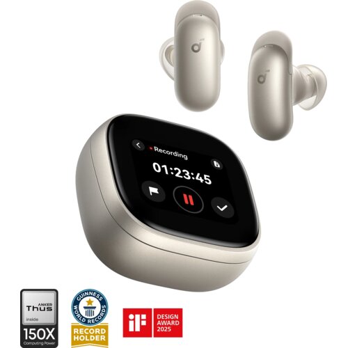 Soundcore Anker Liberty 5 Pro Max brezžične slu&scaron;alke Zlata Cene