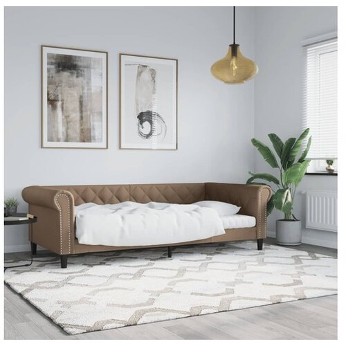 VidaXL Dnevni krevet boja cappuccina 80 x 200 cm od umjetne kože Slike