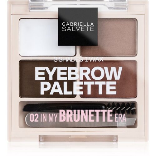 Gabriella Salvete Eyebrow Palette set za popolne obrvi odtenek 02 In My Brunette Era 5.2 g Cene
