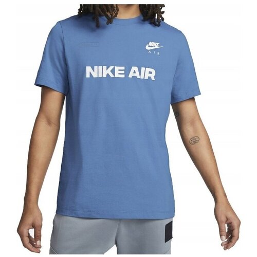 Nike Majice s kratkimi rokavi DM6337407 Modra Cene