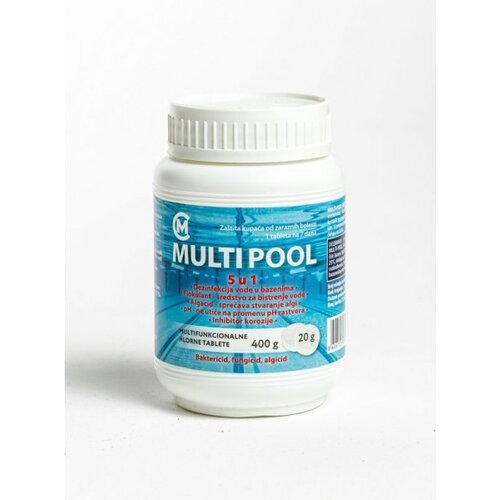 Multi Pool Tablete za bazen, 5 u 1, 400g, 20g, 20 komada Slike