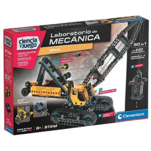 Clementoni Mechanics set za gradnju - dizalica na gusjenicama Cijene