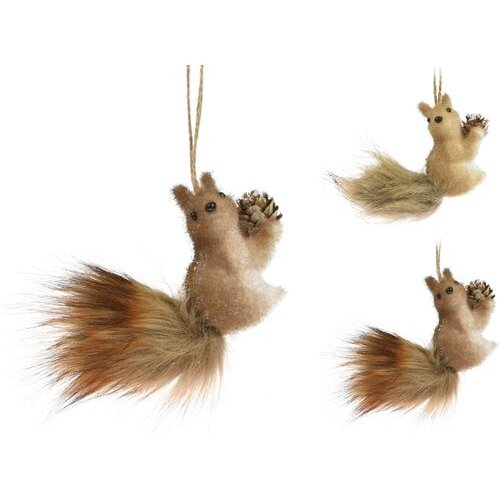 Dekoracija ZA BOR VJEVERICA 11CM SORTO Slike