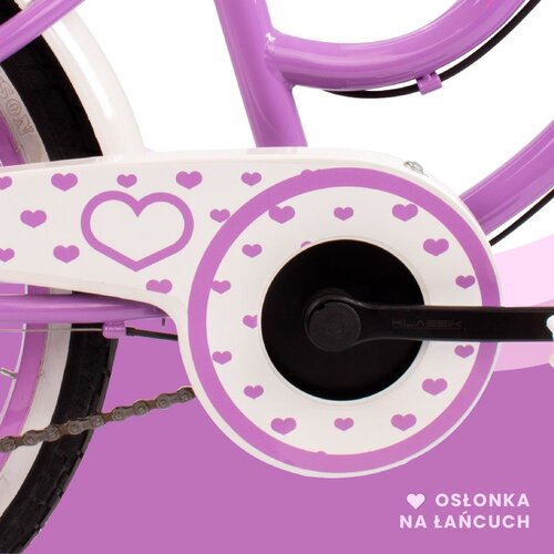  Dječji bicikl Heart 20&amp;quot; - 6 Shimano brzina - ljubičasti Slike