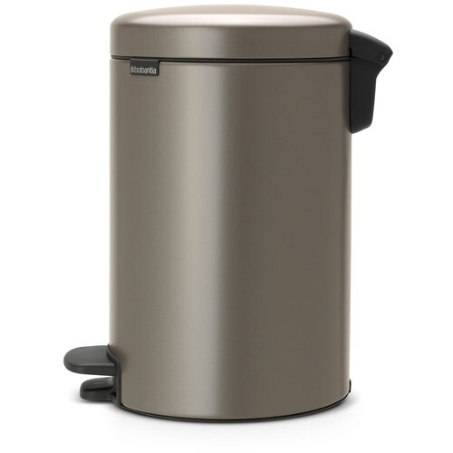 Brabantia Ko&amp;scaron; za odpadke s pedalom 12 L s plastičnim vložkom - platinum Slike