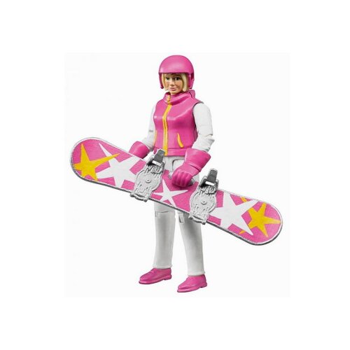 Bruder figura žena na snowboard-u 604202 Slike